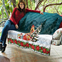 F Caw F Chicken Quilt Funny Christmas - Wonder Print Shop