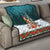 F Caw F Chicken Quilt Funny Christmas - Wonder Print Shop