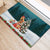 F Caw F Chicken Rubber Doormat Funny Christmas - Wonder Print Shop