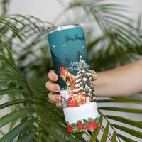 F Caw F Chicken Skinny Tumbler Funny Christmas - Wonder Print Shop