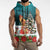 F Caw F Chicken Sleeveless Zip Hoodie Funny Christmas - Wonder Print Shop