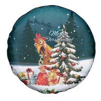 F Caw F Chicken Spare Tire Cover Funny Christmas - Wonder Print Shop