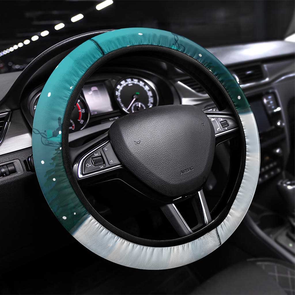 F Caw F Chicken Steering Wheel Cover Funny Christmas - Wonder Print Shop