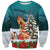 F Caw F Chicken Sweatshirt Funny Christmas - Wonder Print Shop