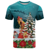 F Caw F Chicken T Shirt Funny Christmas - Wonder Print Shop