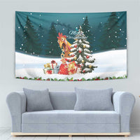 F Caw F Chicken Tapestry Funny Christmas - Wonder Print Shop