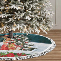 F Caw F Chicken Tree Skirt Funny Christmas - Wonder Print Shop