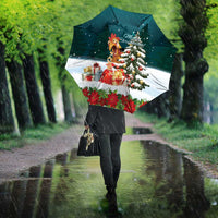 F Caw F Chicken Umbrella Funny Christmas - Wonder Print Shop