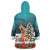 F Caw F Chicken Wearable Blanket Hoodie Funny Christmas - Wonder Print Shop