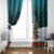 F Caw F Chicken Window Curtain Funny Christmas - Wonder Print Shop