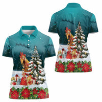 F Caw F Chicken Women Polo Shirt Funny Christmas - Wonder Print Shop