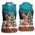 F Caw F Chicken Women Sleeveless Polo Shirt Funny Christmas - Wonder Print Shop