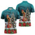 F Caw F Chicken Zipper Polo Shirt Funny Christmas - Wonder Print Shop