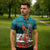 F Caw F Chicken Zipper Polo Shirt Funny Christmas - Wonder Print Shop