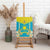 Personalised Kazakhstan Independence Day Canvas Wall Art Lilium Peregrinum - Kazakh Pattern - Wonder Print Shop