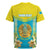 Personalised Kazakhstan Independence Day Rugby Jersey Lilium Peregrinum - Kazakh Pattern - Wonder Print Shop