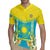 Personalised Kazakhstan Independence Day Rugby Jersey Lilium Peregrinum - Kazakh Pattern - Wonder Print Shop