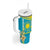 Personalised Kazakhstan Independence Day Tumbler With Handle Lilium Peregrinum - Kazakh Pattern - Wonder Print Shop