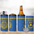 Custom Kazakhstan Hockey 4 in 1 Can Cooler Tumbler Go Kazakh - Wonder Print Shop