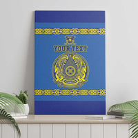 Custom Kazakhstan Hockey Canvas Wall Art Go Kazakh - Wonder Print Shop