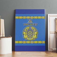 Custom Kazakhstan Hockey Canvas Wall Art Go Kazakh - Wonder Print Shop