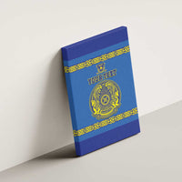 Custom Kazakhstan Hockey Canvas Wall Art Go Kazakh - Wonder Print Shop