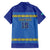 Custom Kazakhstan Hockey Family Matching Off Shoulder Short Dress and Hawaiian Shirt Go Kazakh - Wonder Print Shop