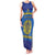 Custom Kazakhstan Hockey Family Matching Tank Maxi Dress and Hawaiian Shirt Go Kazakh - Wonder Print Shop