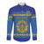 Custom Kazakhstan Hockey Long Sleeve Button Shirt Go Kazakh - Wonder Print Shop