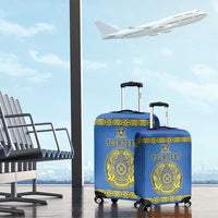 Custom Kazakhstan Hockey Luggage Cover Go Kazakh - Wonder Print Shop