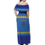 Custom Kazakhstan Hockey Off Shoulder Maxi Dress Go Kazakh - Wonder Print Shop