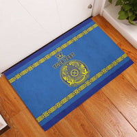 Custom Kazakhstan Hockey Rubber Doormat Go Kazakh - Wonder Print Shop