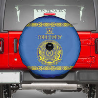 Custom Kazakhstan Hockey Spare Tire Cover Go Kazakh - Wonder Print Shop