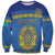 Custom Kazakhstan Hockey Sweatshirt Go Kazakh - Wonder Print Shop