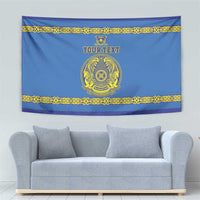 Custom Kazakhstan Hockey Tapestry Go Kazakh - Wonder Print Shop