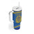 Custom Kazakhstan Hockey Tumbler With Handle Go Kazakh - Wonder Print Shop