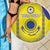 Custom Kazakhstan Football Beach Blanket Go The Hawks - Wonder Print Shop