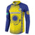 Custom Kazakhstan Football Button Sweatshirt Go The Hawks - Wonder Print Shop