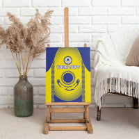 Custom Kazakhstan Football Canvas Wall Art Go The Hawks - Wonder Print Shop
