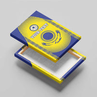 Custom Kazakhstan Football Canvas Wall Art Go The Hawks - Wonder Print Shop