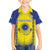 Custom Kazakhstan Football Family Matching Puletasi and Hawaiian Shirt Go The Hawks - Wonder Print Shop