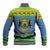 Gabon Christmas Baseball Jacket Coat Of Arms Joyeux Noel - Wonder Print Shop