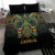 Egypt Anubis Bedding Set Golden Ancient Egypt Pattern