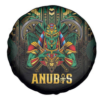 Egypt Anubis Spare Tire Cover Golden Ancient Egypt Pattern