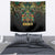 Egypt Anubis Tapestry Golden Ancient Egypt Pattern