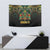 Egypt Anubis Tapestry Golden Ancient Egypt Pattern