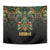 Egypt Anubis Tapestry Golden Ancient Egypt Pattern