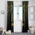 Egypt Anubis Window Curtain Golden Ancient Egypt Pattern