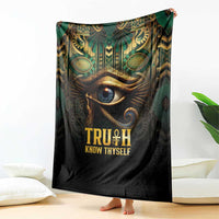 Egypt Eye of Horus Blanket Truth Know Thyself