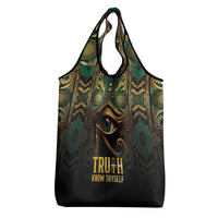 Egypt Eye of Horus Grocery Bag Truth Know Thyself